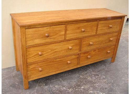 product image for Jack Lowboy Seven Drawer Rimu Stain