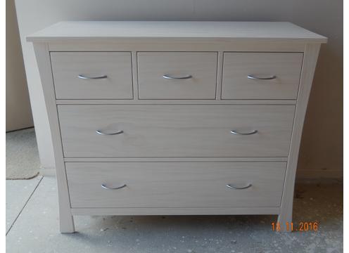 product image for Five Drawer Chest WhiteWash