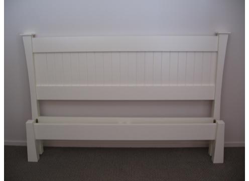 product image for Maddison Queen Head Board White Lacquer