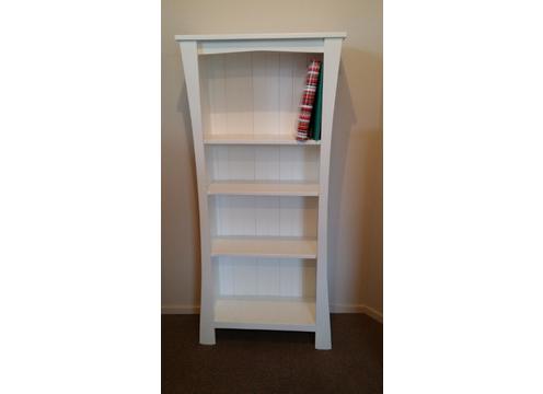 product image for Maddison Bookcase White Lacquer (Other sizes available)