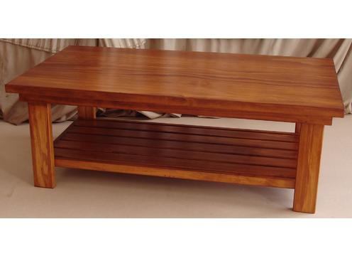 product image for Coffee Table with Paper Rack Rimu Stain