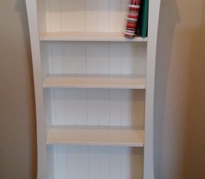 image of Maddison Bookcase White Lacquer (Other sizes available)